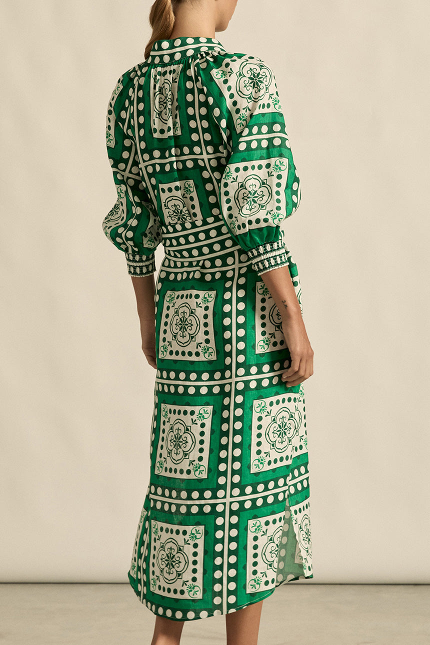 Flourish Dress Parrot Scarf