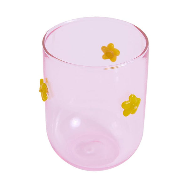 Find Flower Power Short Tumbler Glasses Set of 2 - Kip & Co at Bungalow Trading Co.