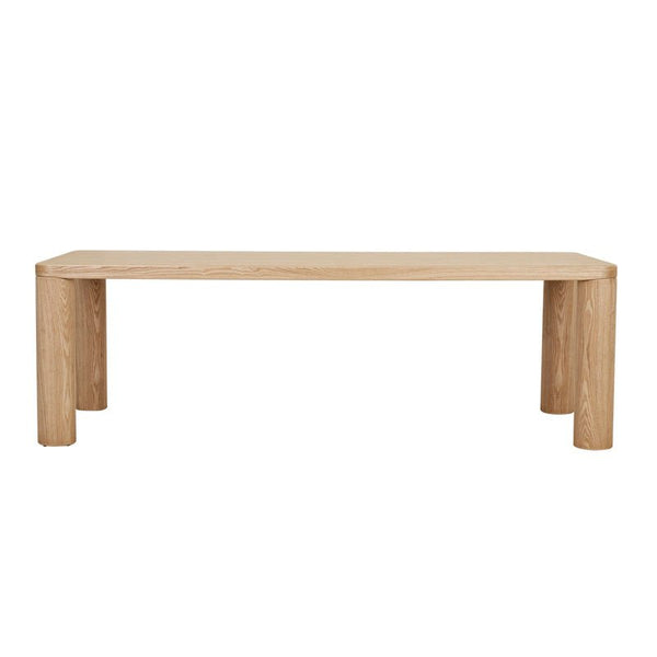 Find Frankie Dining Table Natural Ash - Globewest at Bungalow Trading Co.