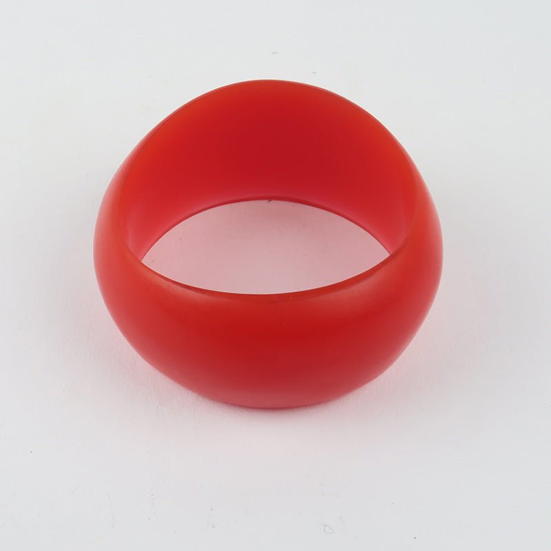 Find Franny Resin Bangle Red - Moose and Meg at Bungalow Trading Co.