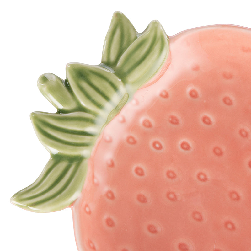 Anniston Strawberry Plate Pink