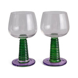 Find Garden Party Stalk Wine Glass Set of 2 - Kip & Co at Bungalow Trading Co.