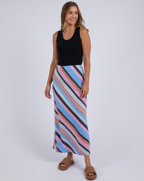 Find Gazelle Stripe Skirt - Foxwood at Bungalow Trading Co.