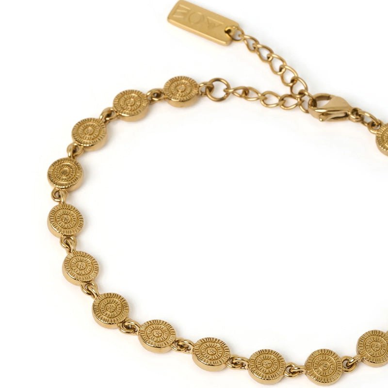 Find Genevieve Gold Bracelet - Arms of Eve at Bungalow Trading Co.