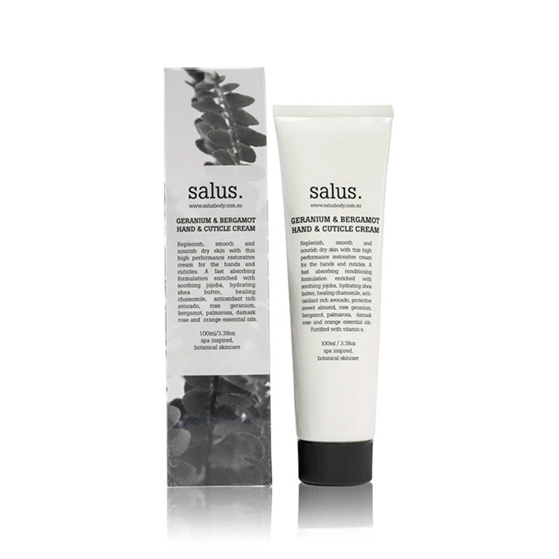 Find Geranium & Bergamot Hand & Cuticle Cream 100ml - Salus at Bungalow Trading Co.