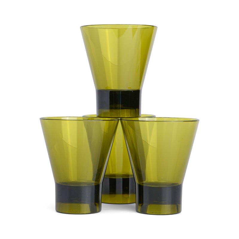 Find Gilda Tumbler Set of 4 Olive - Designworks at Bungalow Trading Co.