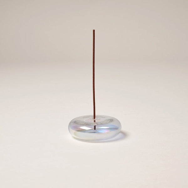 Find Glass Incense Holder Iridescent - This Is Incense at Bungalow Trading Co.