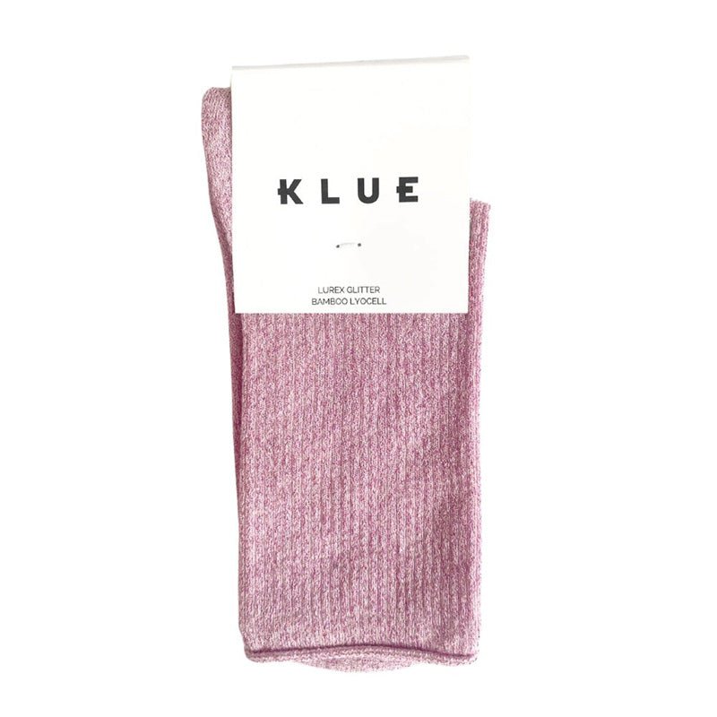 Find Glitter Lurex Socks Pink - Klue at Bungalow Trading Co.
