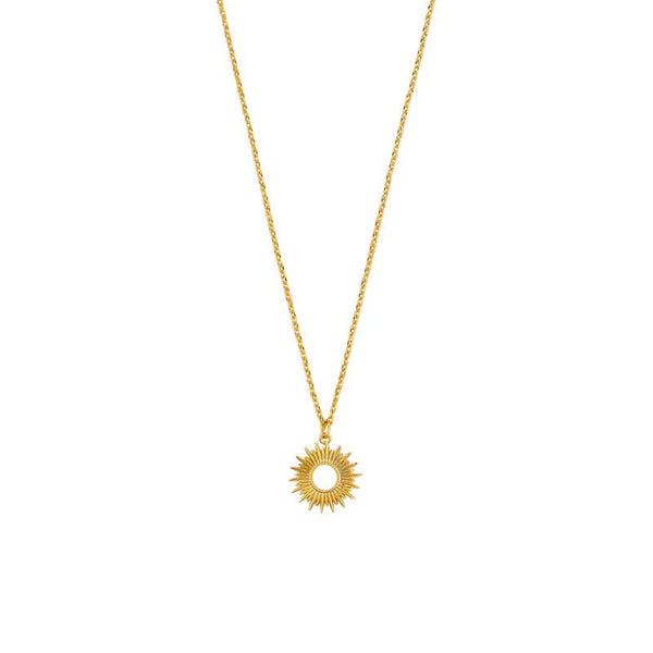 Find Gold Sun Ray Necklace - Tiger Tree at Bungalow Trading Co.