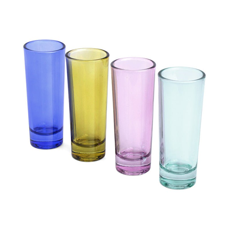 Find Gracie Set of 4 Shot Glasses Assorted - Designworks at Bungalow Trading Co.