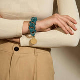 Find Great Bracelet Blue Glitter - Vanessa Baroni at Bungalow Trading Co.