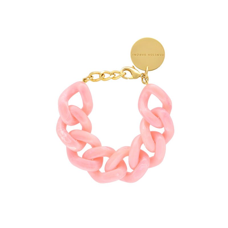 Find Great Bracelet Neon Pink Marble - Vanessa Baroni at Bungalow Trading Co.