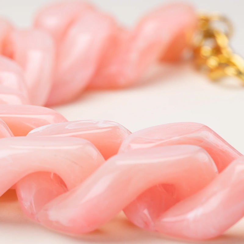 Find Great Bracelet Neon Pink Marble - Vanessa Baroni at Bungalow Trading Co.