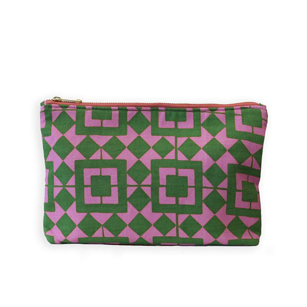 Find Green Atrium Cosmetic Bag - Loco Living at Bungalow Trading Co.
