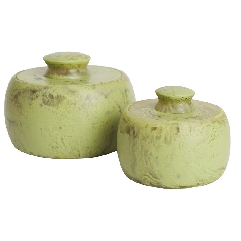 Find Halleck Canister Pistachio - Sage & Clare at Bungalow Trading Co.