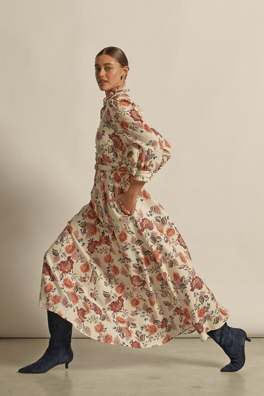 Halo Dress Heirloom Bloom