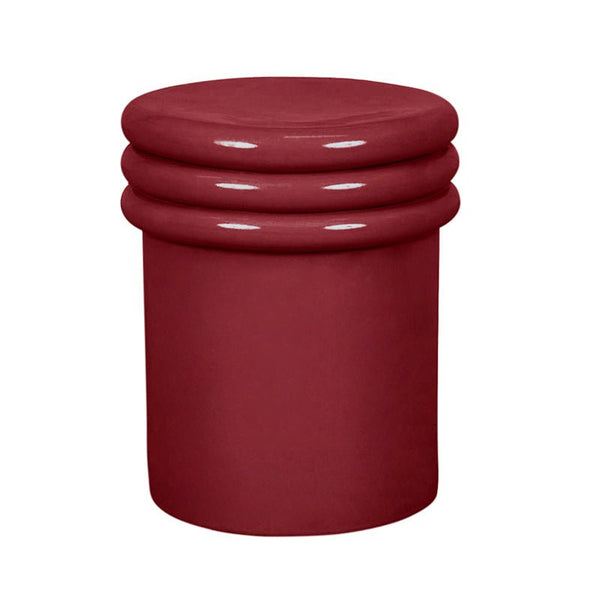 Find Hanson Round Side Table Cherry - Globewest at Bungalow Trading Co.