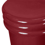 Find Hanson Round Side Table Cherry - Globewest at Bungalow Trading Co.