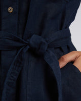 Find Harlow Dress Navy - Foxwood at Bungalow Trading Co.