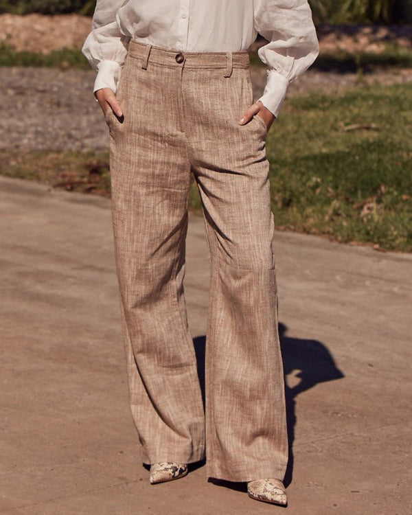 Find Herald Pant Caramel X Dye - Zoe Kratzmann at Bungalow Trading Co.