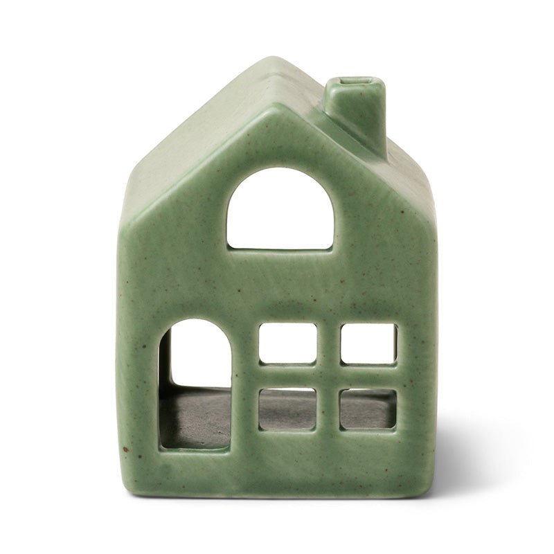 Find Holiday Cottage Incense Cone Holder Green - Designworks at Bungalow Trading Co.