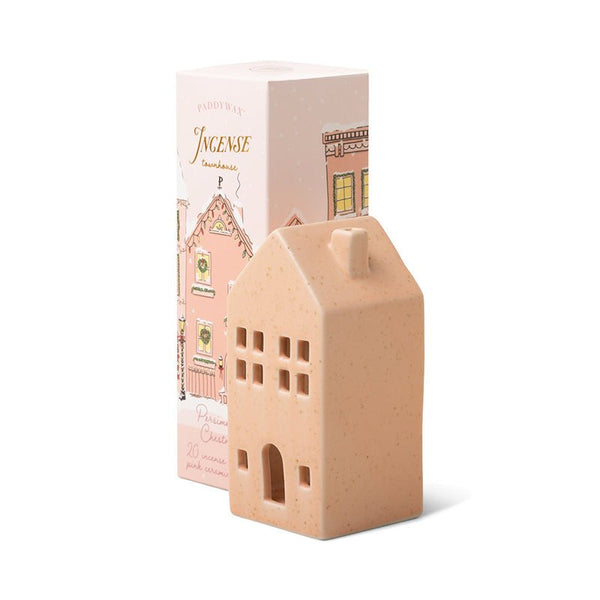 Find Holiday Townhouse Pink Incense Cone Holder - Designworks at Bungalow Trading Co.