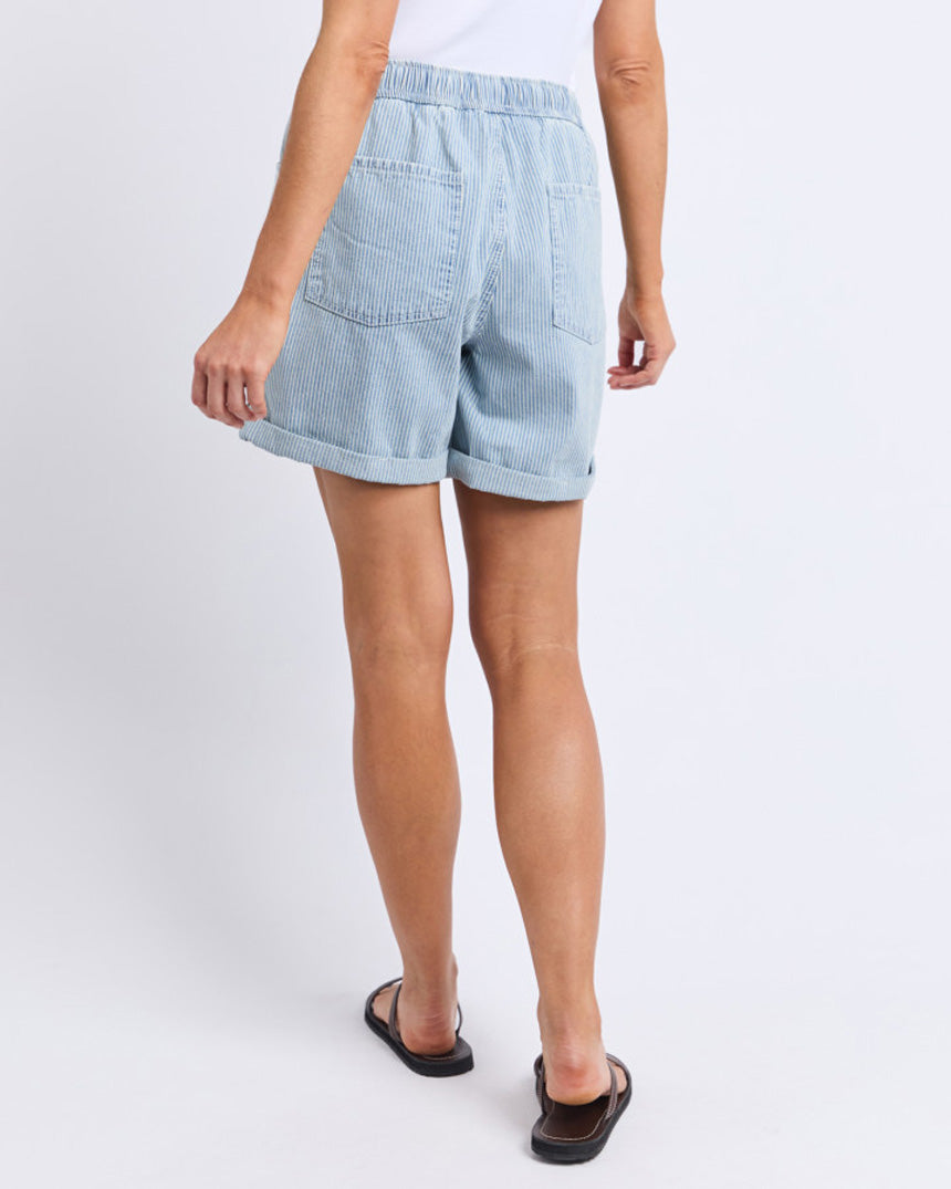 Holly Stripe Short