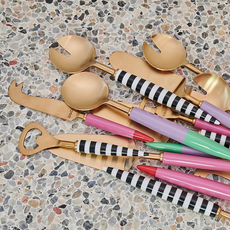 Find Hot Lips Brasserie Salad Servers - Kip & Co at Bungalow Trading Co.