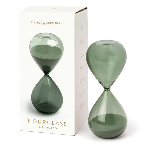 Find Hourglass Evergreen 15 Minutes - Designworks at Bungalow Trading Co.