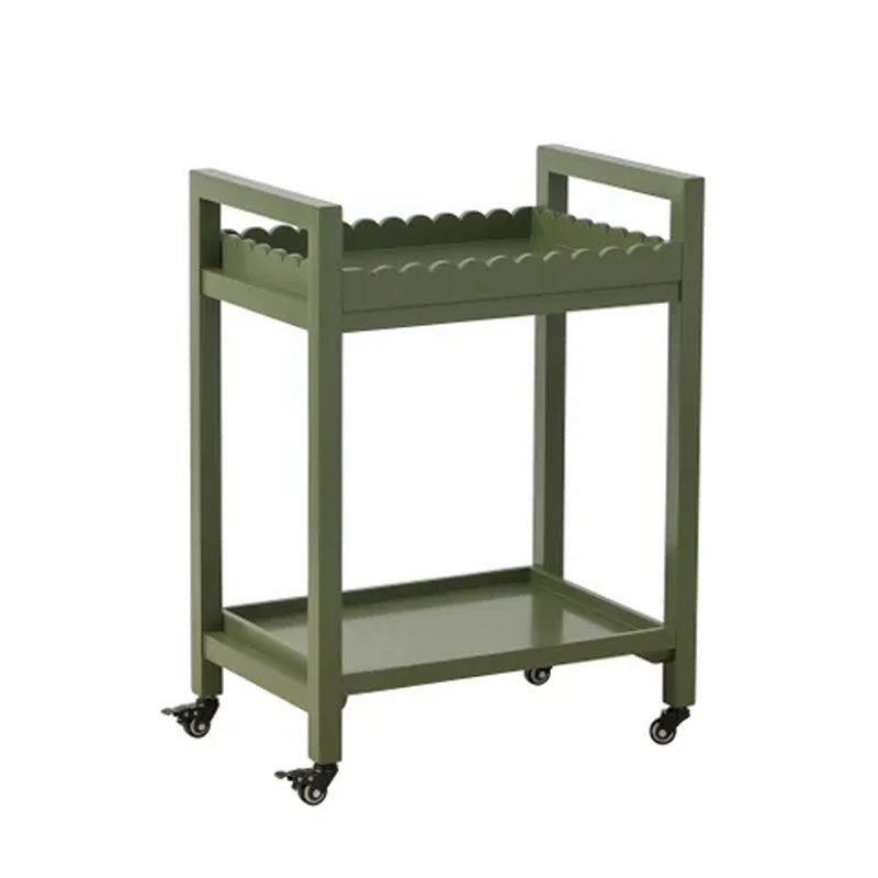 Find Hudson Wood Bar Cart Olive - PICK UP ONLY - Coast to Coast at Bungalow Trading Co.