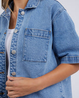 Find Huntleigh Denim Shirt - Foxwood at Bungalow Trading Co.