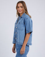 Find Huntleigh Denim Shirt - Foxwood at Bungalow Trading Co.