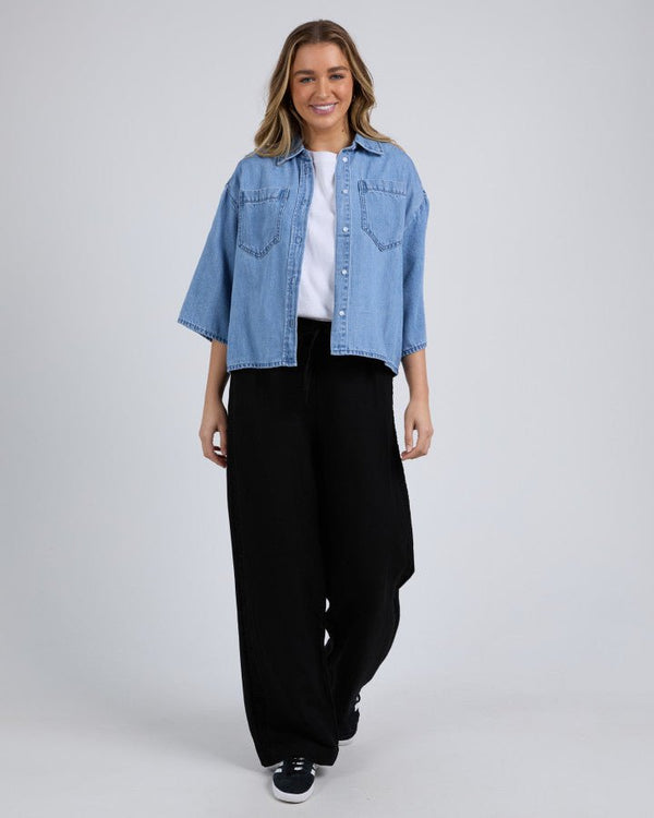 Find Hutton Denim Shirt - Foxwood at Bungalow Trading Co.