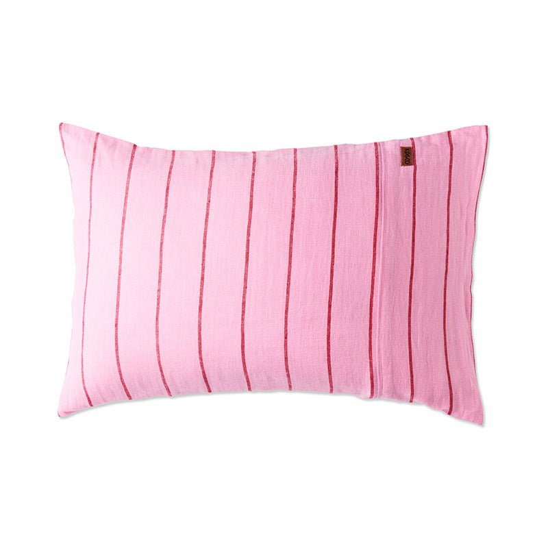 Find Iced Vovo Stripe Linen Pillowcases Set of 2 - Kip & Co at Bungalow Trading Co.