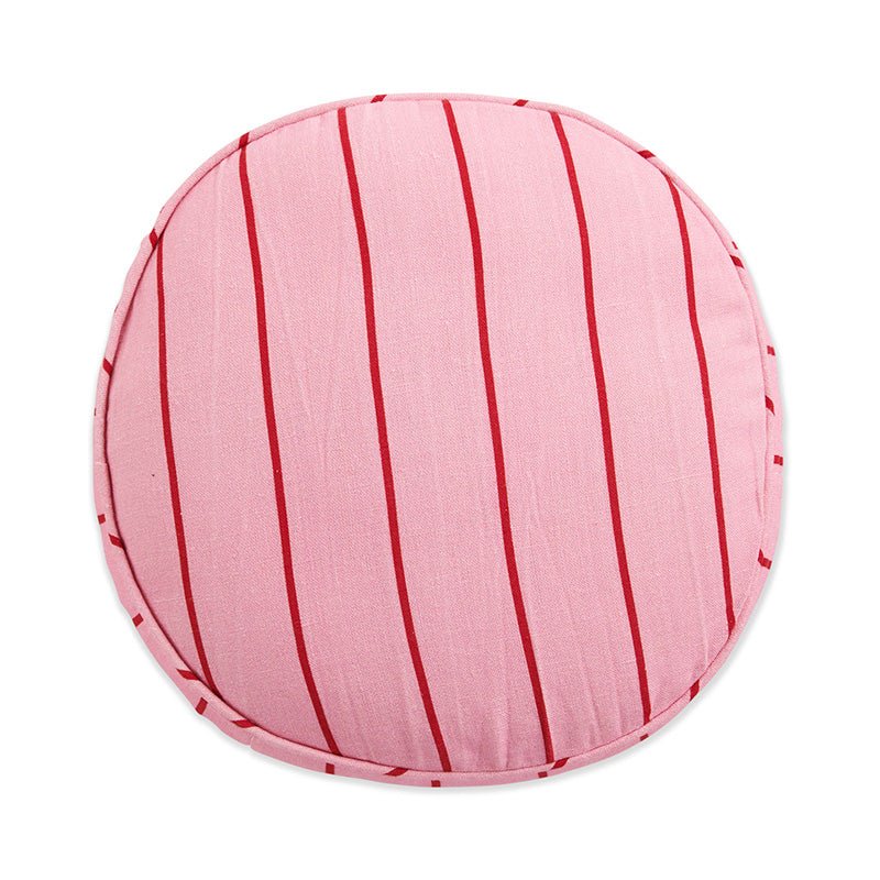 Find Iced Vovo Stripe Upholstery Pea Cushion - Kip & Co at Bungalow Trading Co.