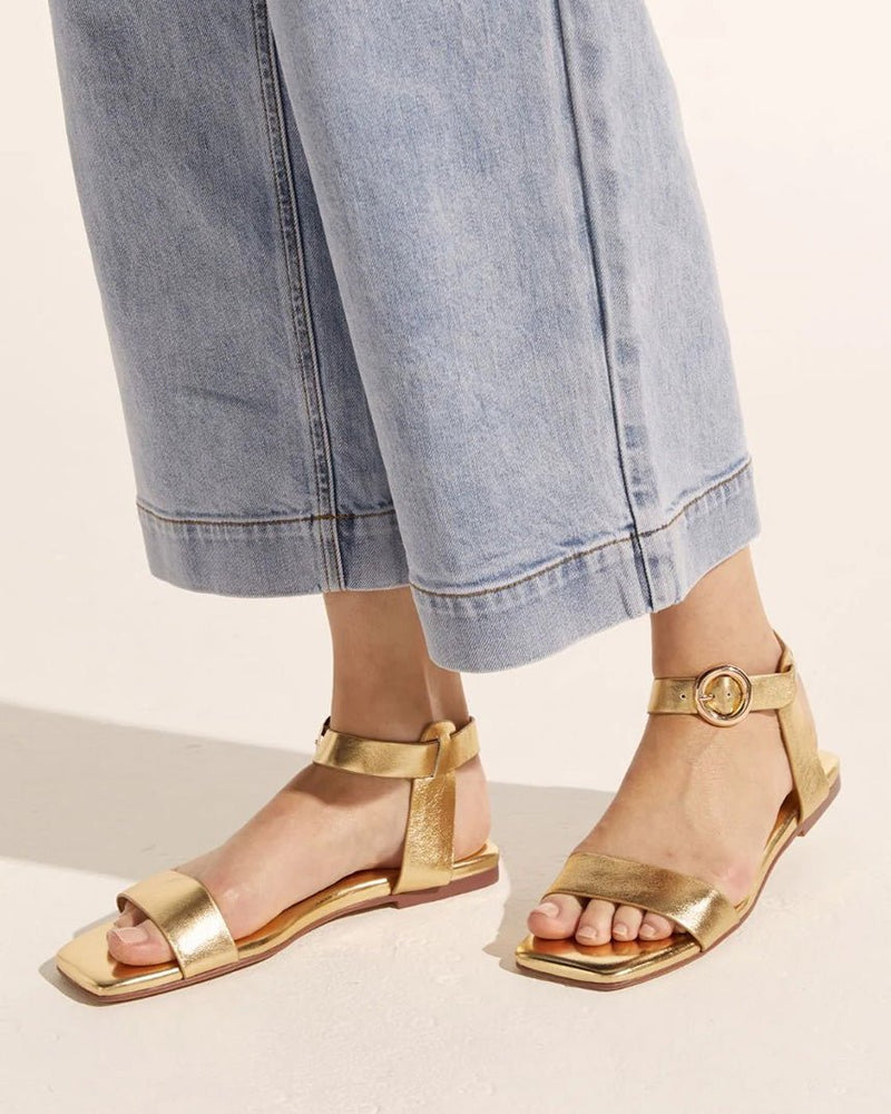 Find Idol Sandal Gold - Zoe Kratzmann at Bungalow Trading Co.