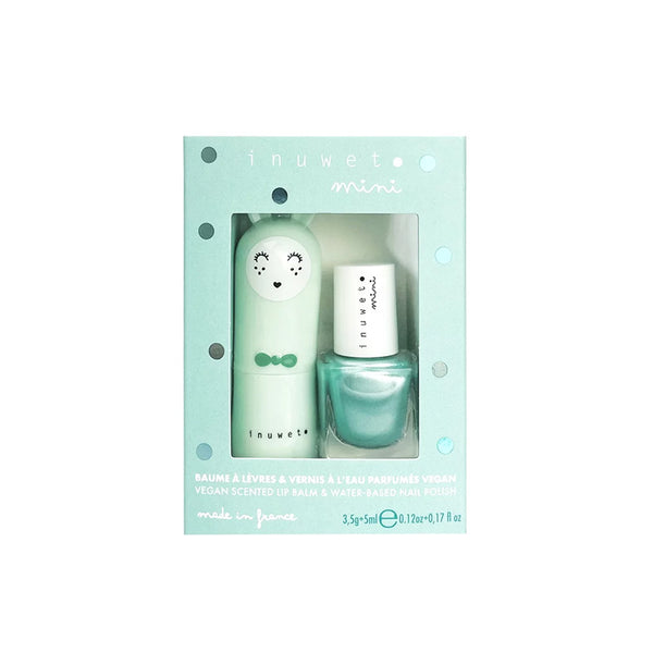 Apple Lip Balm + Polish Duo