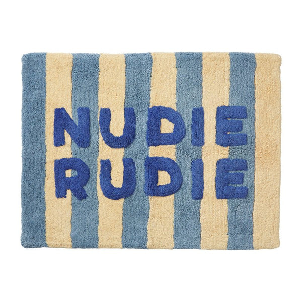 Find Ira Nudie Rudie Bath Mat Blue Jean - Sage & Clare at Bungalow Trading Co.