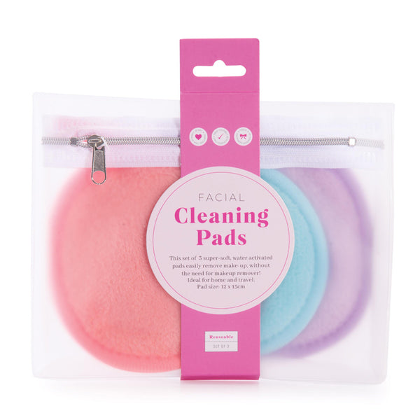 Reusable Facial Cleaning Pads Set of 3