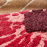 Isabella Bath Mat Crimson
