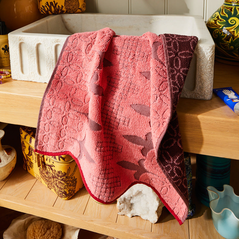 Esme Hand Towel Hibiscus