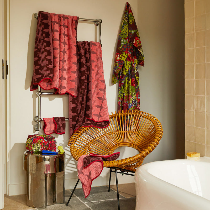 Esme Hand Towel Hibiscus