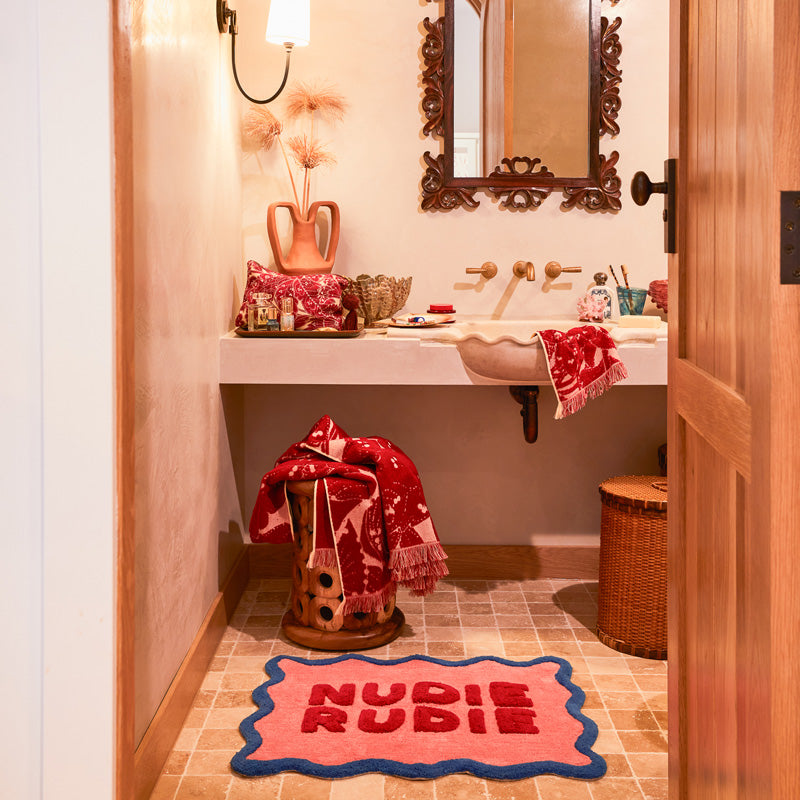 Amalie Nudie Bath Mat Hibiscus