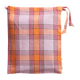 Isla Linen Pillowcase Set Vivid Coral