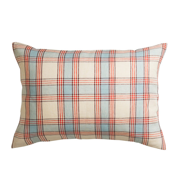 Isla Linen Pillowcase Set Cerulean