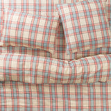 Isla Linen Quilt Cover Cerulean