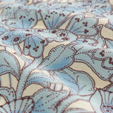 Lucia Linen Quilt Cover Cerulean