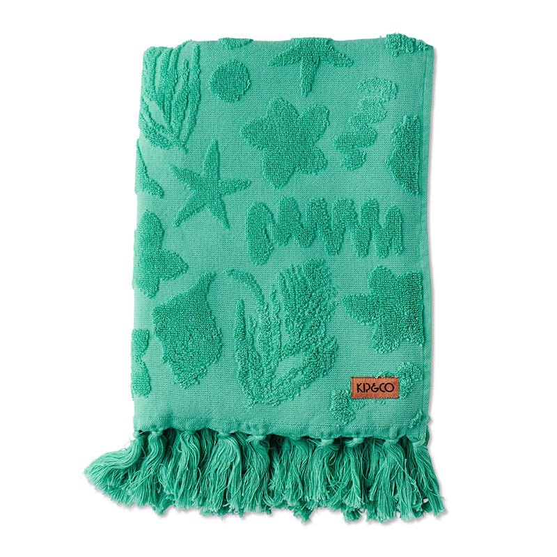 Find Jade Rock Pool Terry Bath Towel - Kip & Co at Bungalow Trading Co.