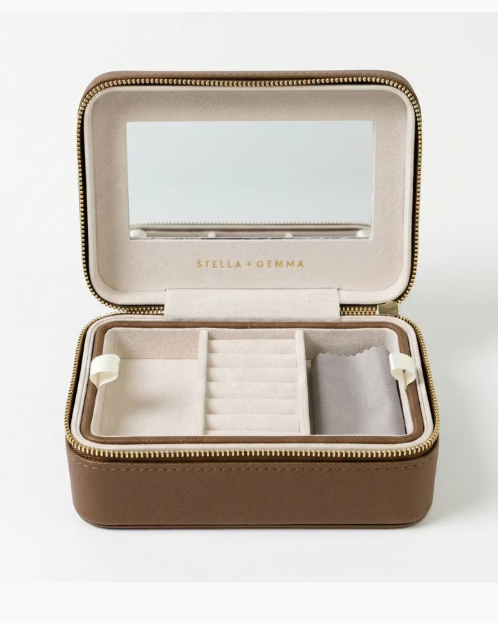 Jewellery Box Large Chocolate Rectangle