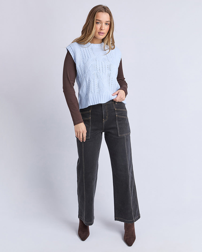 Josie Knit Top Ice